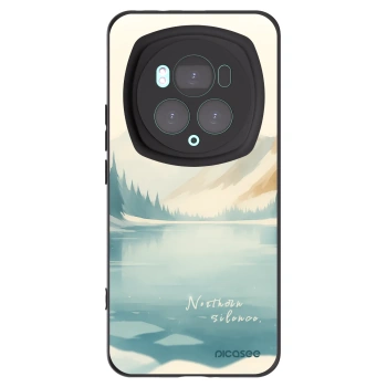 Picasee silikonowe czarne etui na Honor Magic6 Pro - NOTHERN SILENCE