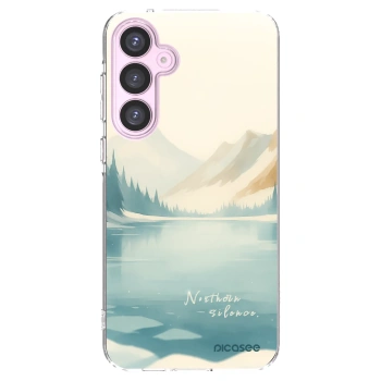 Picasee silikonowe przeźroczyste etui na Samsung Galaxy A55 5G A556B - NOTHERN SILENCE