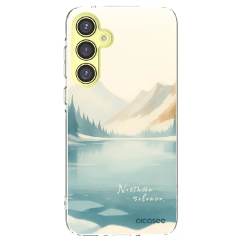 Picasee silikonowe przeźroczyste etui na Samsung Galaxy A35 5G A356B - NOTHERN SILENCE