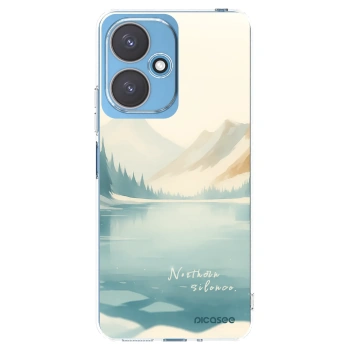 Picasee silikonowe przeźroczyste etui na Xiaomi Redmi 13C 5G - NOTHERN SILENCE