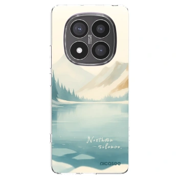 Picasee silikonowe przeźroczyste etui na Xiaomi Redmi Note 14 Pro+ 5G - NOTHERN SILENCE