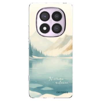 Picasee silikonowe przeźroczyste etui na Xiaomi Redmi Note 14 Pro 5G - NOTHERN SILENCE