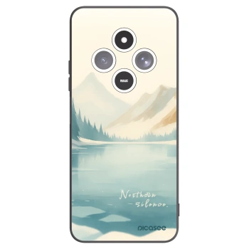 Picasee silikonowe czarne etui na Xiaomi Redmi 14C - NOTHERN SILENCE