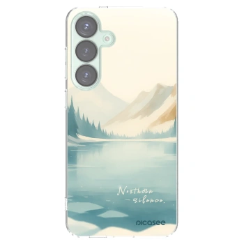 Picasee silikonowe przeźroczyste etui na Samsung Galaxy S25+ 5G - NOTHERN SILENCE
