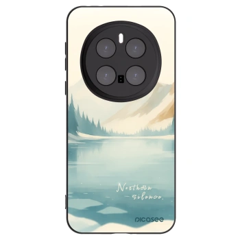 Picasee silikonowe czarne etui na Honor Magic7 Pro 5G - NOTHERN SILENCE