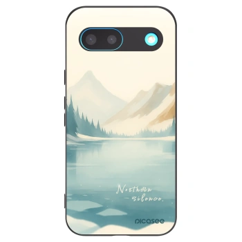 Picasee silikonowe czarne etui na Google Pixel 8 - NOTHERN SILENCE