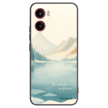 Picasee silikonowe czarne etui na Motorola Moto G05 - NOTHERN SILENCE