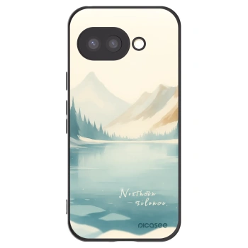 Picasee silikonowe czarne etui na Google Pixel 9a - NOTHERN SILENCE