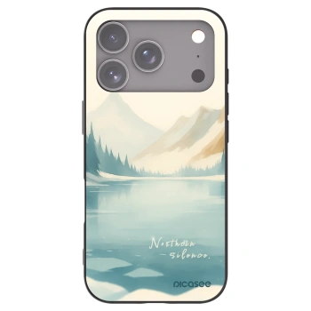 Picasee silikonowe czarne etui na Apple iPhone 17 Pro - NOTHERN SILENCE