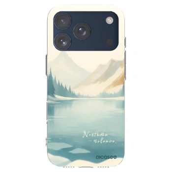 Picasee silikonowe przeźroczyste etui na Apple iPhone 17 Pro - NOTHERN SILENCE