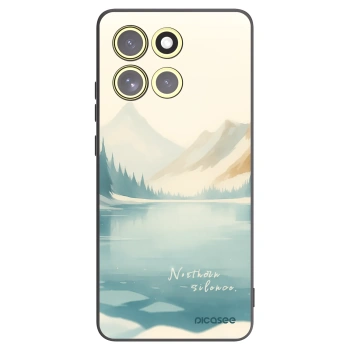 Picasee silikonowe czarne etui na Motorola Moto G86 5G - NOTHERN SILENCE