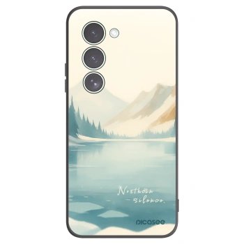 Picasee silikonowe czarne etui na Xiaomi Redmi 15 5G - NOTHERN SILENCE