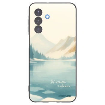 Picasee silikonowe czarne etui na Samsung Galaxy A17 5G - NOTHERN SILENCE
