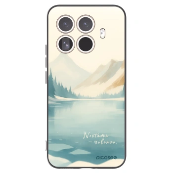 Picasee silikonowe czarne etui na Xiaomi 15T Pro - NOTHERN SILENCE