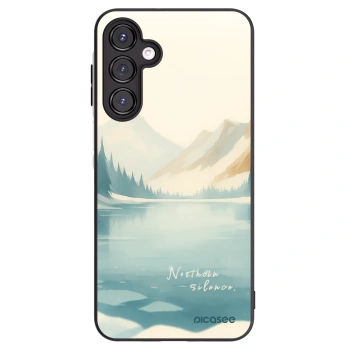 Picasee silikonowe czarne etui na Samsung Galaxy A16 4G - NOTHERN SILENCE