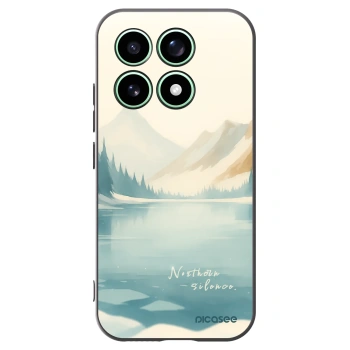 Picasee silikonowe czarne etui na Xiaomi 17 - NOTHERN SILENCE