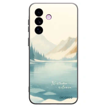 Picasee silikonowe czarne etui na Samsung Galaxy A57 5G - NOTHERN SILENCE