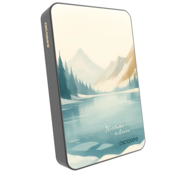 Picasee Powerbank z MagSafe 10 000 mAh Szary - NOTHERN SILENCE