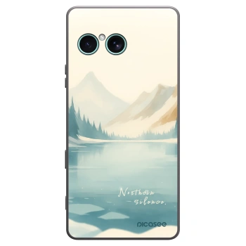 Picasee silikonowe czarne etui na Sony Xperia 10 VII - NOTHERN SILENCE