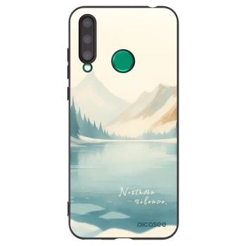 Picasee silikonowe czarne etui na Honor 20 Lite - NOTHERN SILENCE