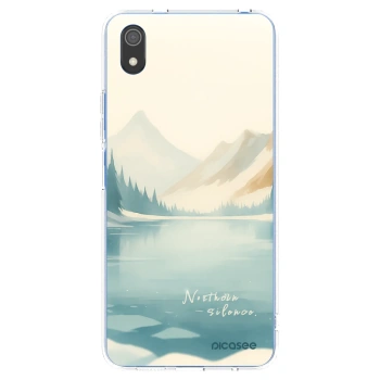Picasee silikonowe przeźroczyste etui na Xiaomi Redmi 7A - NOTHERN SILENCE