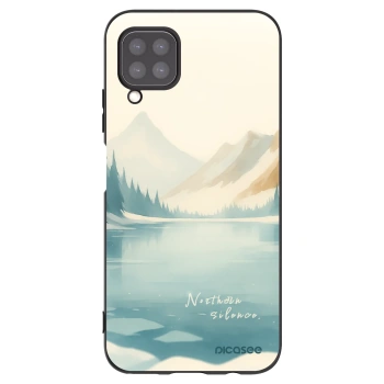 Picasee silikonowe czarne etui na Huawei P40 Lite - NOTHERN SILENCE