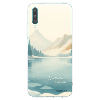 Picasee silikonowe przeźroczyste etui na Samsung Galaxy A30s A307F - NOTHERN SILENCE