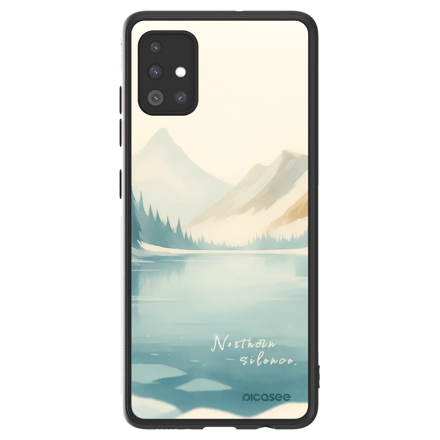 Picasee ULTIMATE CASE na Samsung Galaxy A51 A515F - NOTHERN SILENCE