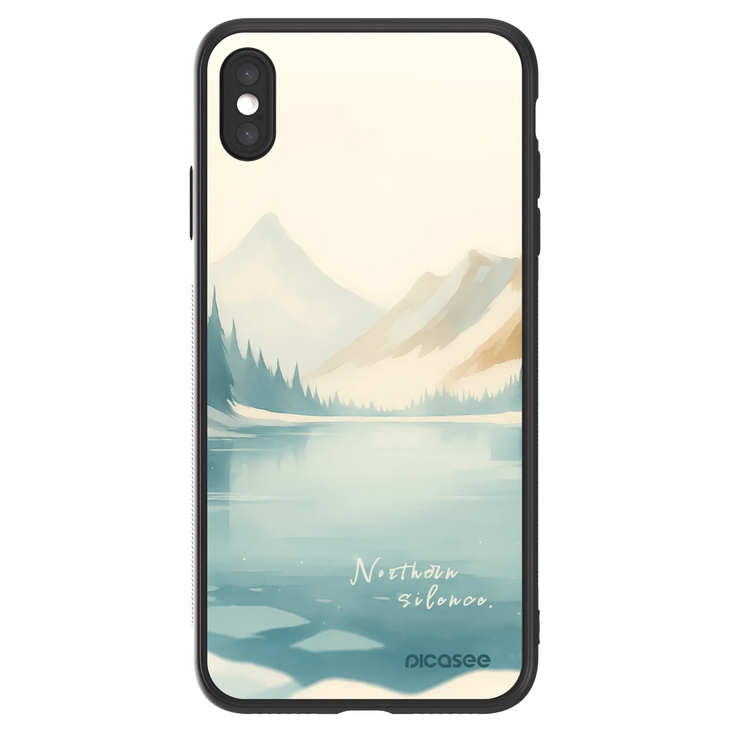 Picasee ULTIMATE CASE na Apple iPhone XS Max - NOTHERN SILENCE