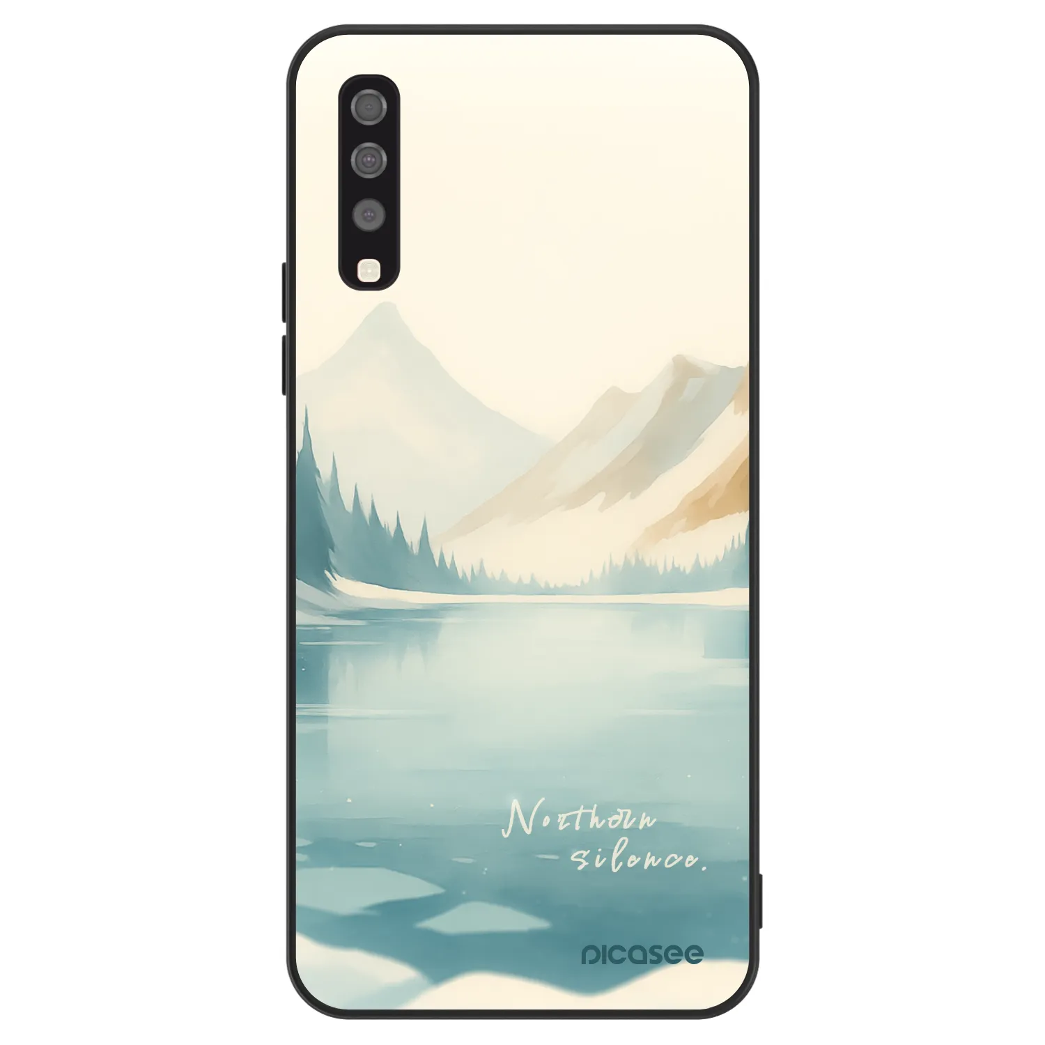 Picasee ULTIMATE CASE na Samsung Galaxy A70 A705F - NOTHERN SILENCE