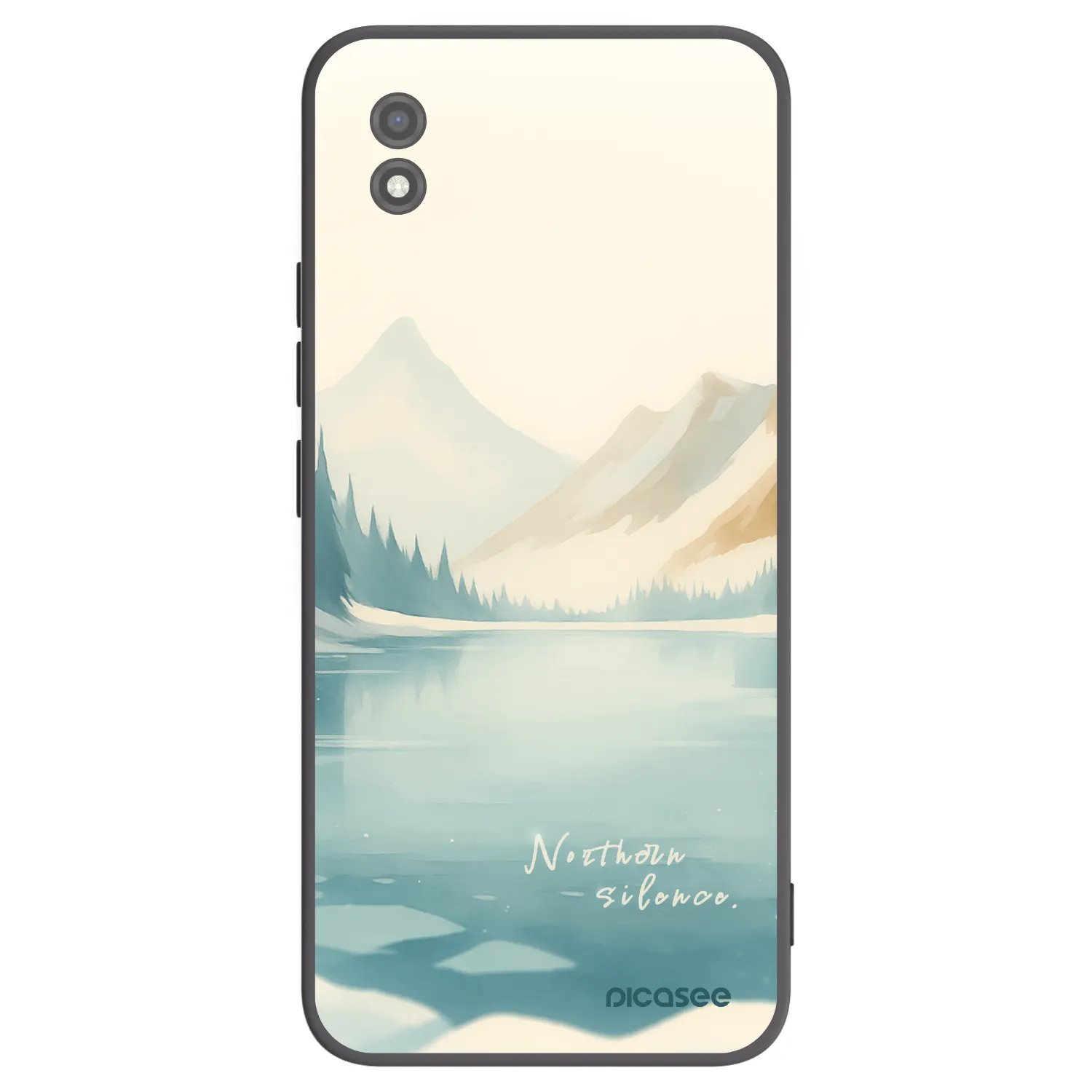 Picasee silikonowe czarne etui na Realme C11 (2021) - NOTHERN SILENCE