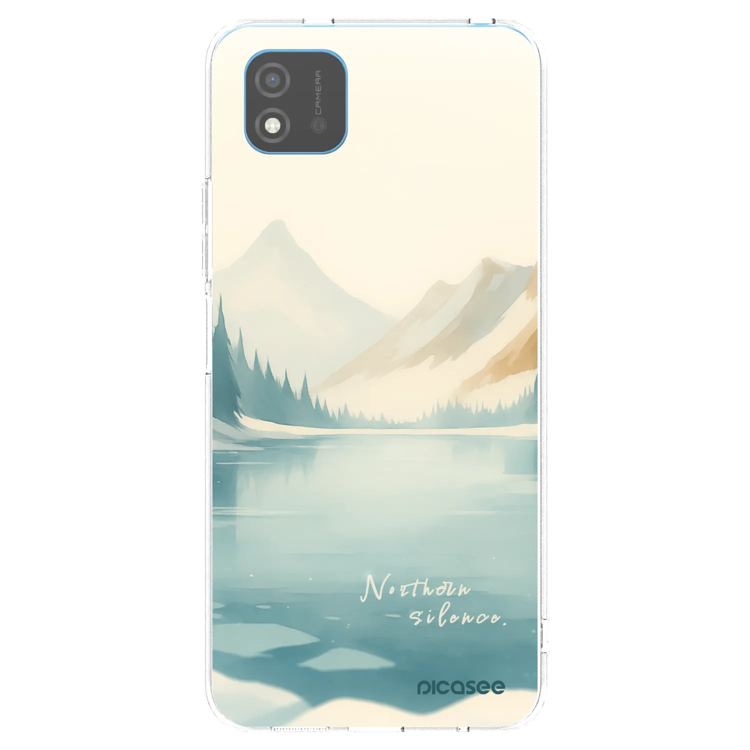 Picasee silikonowe przeźroczyste etui na Realme C11 (2021) - NOTHERN SILENCE