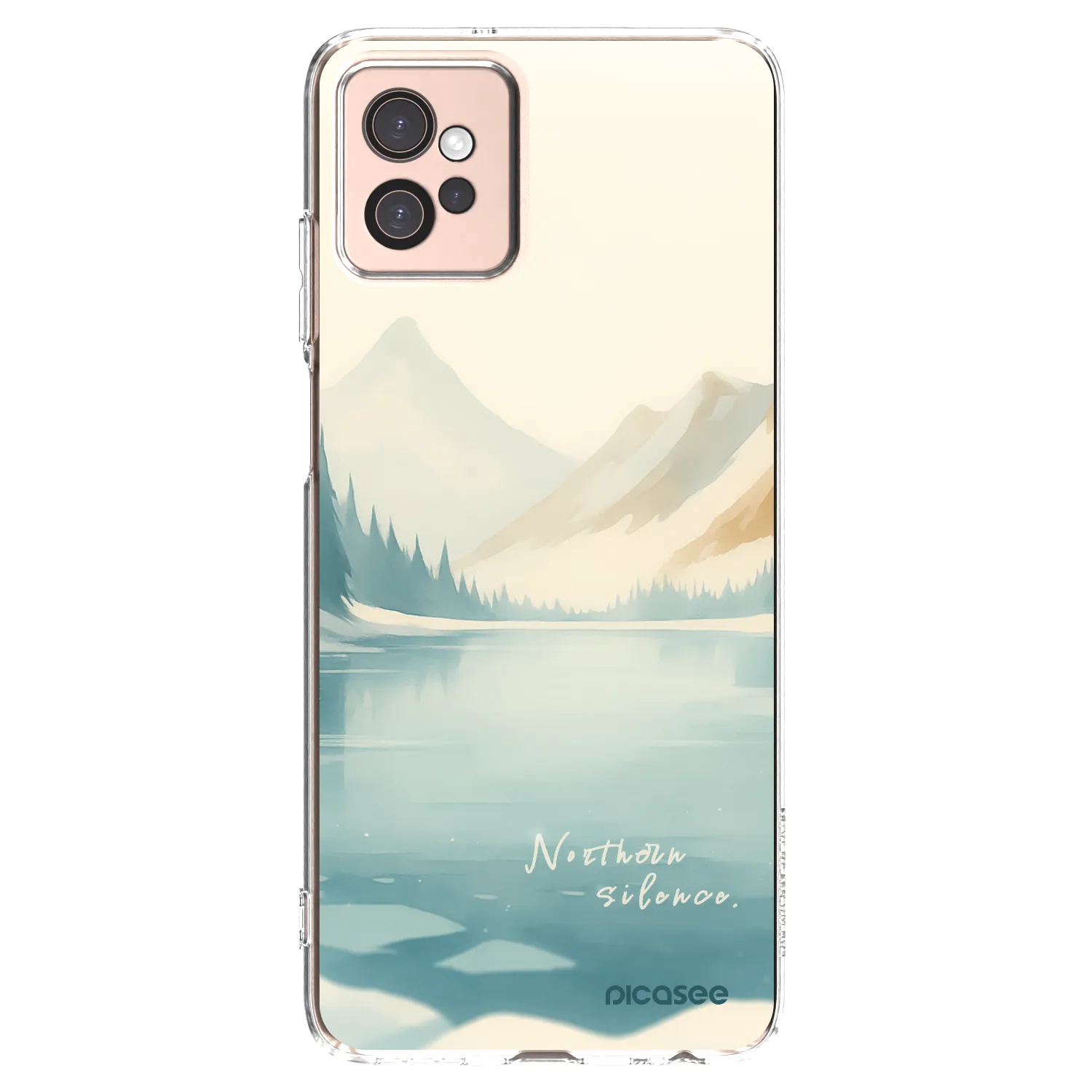 Picasee silikonowe przeźroczyste etui na Motorola Moto G32 - NOTHERN SILENCE