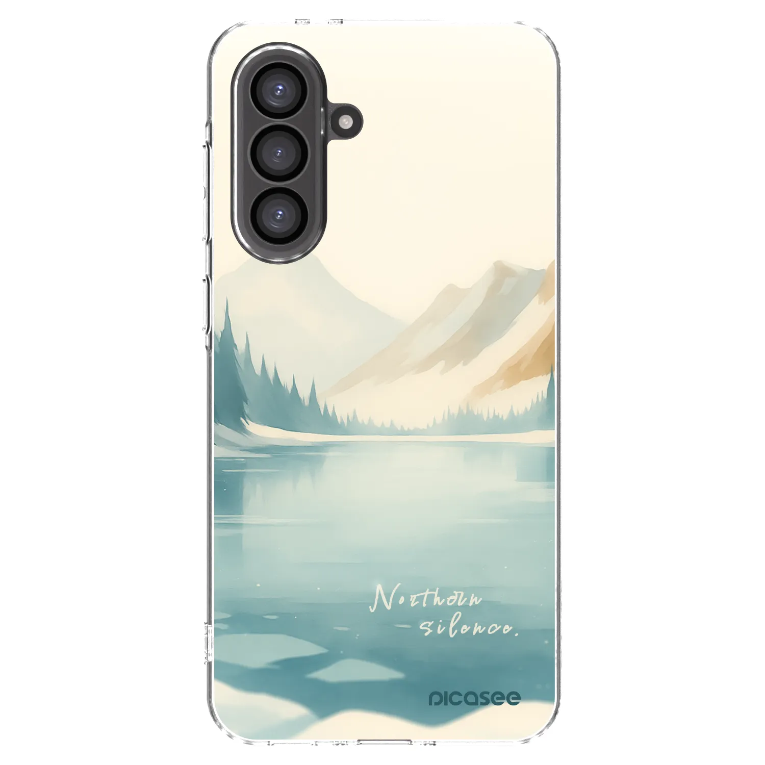 Picasee silikonowe przeźroczyste etui na Samsung Galaxy A36 5G - NOTHERN SILENCE