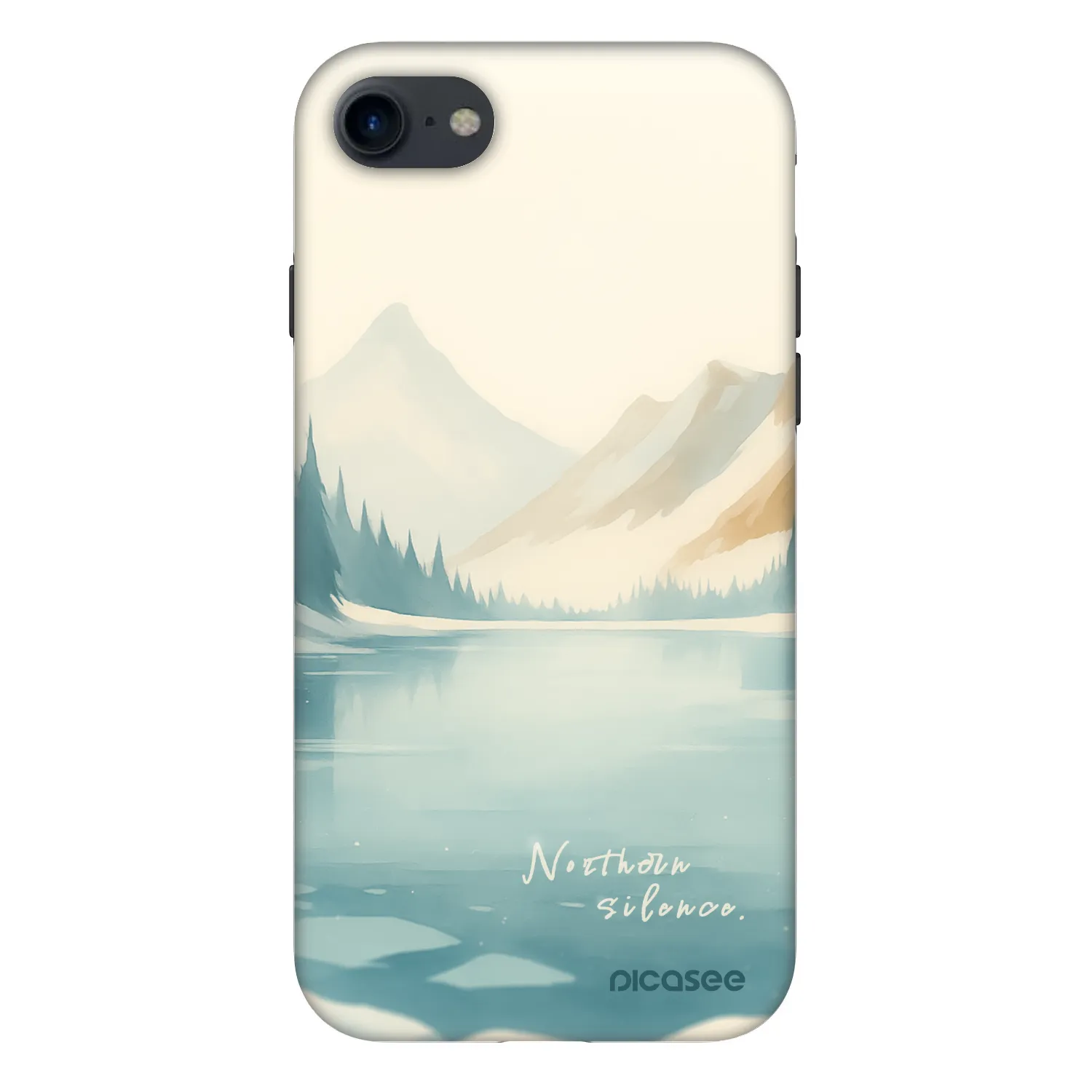 Picasee Fashion Case na Apple iPhone SE 2020 - NOTHERN SILENCE