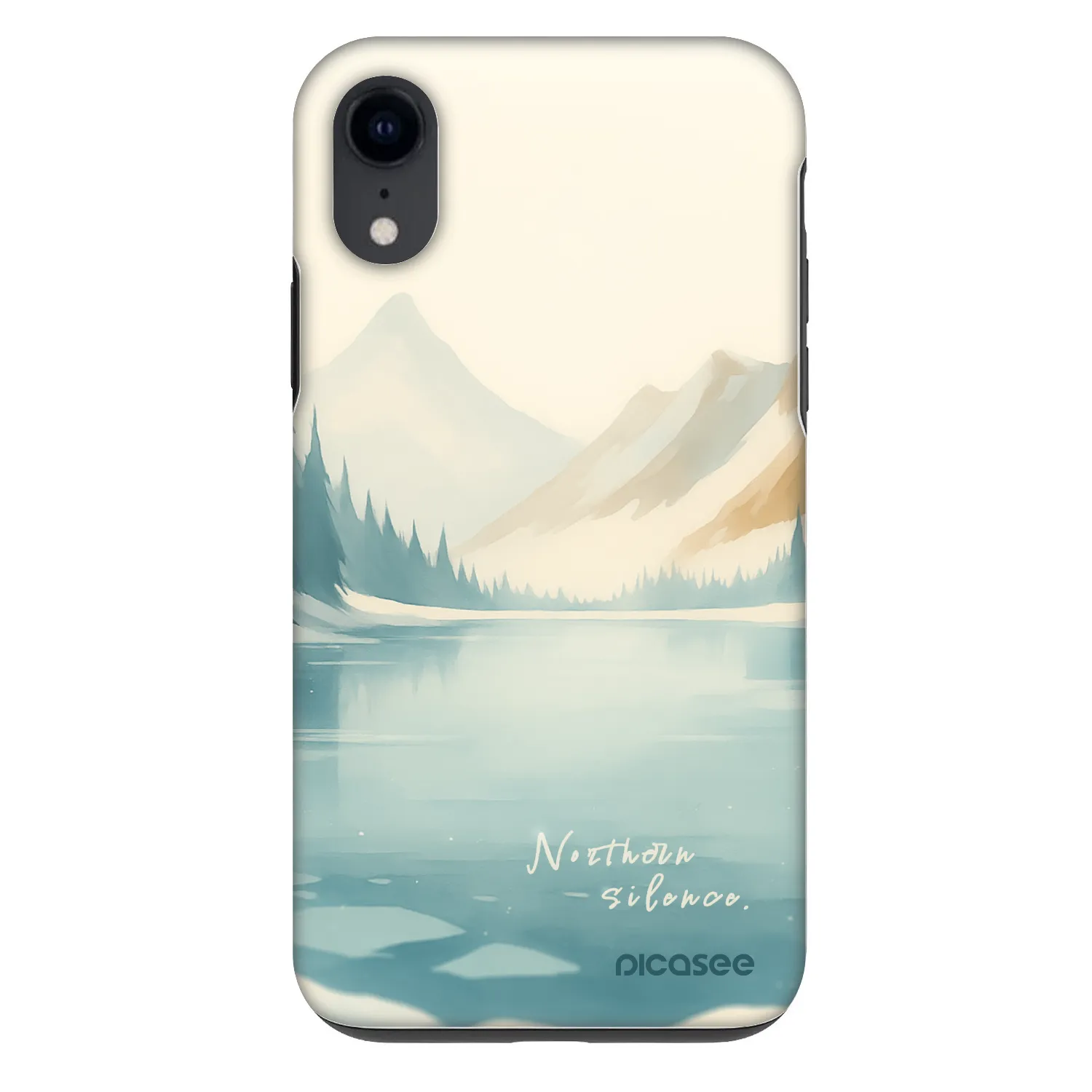 Picasee Fashion Case na Apple iPhone XR - NOTHERN SILENCE