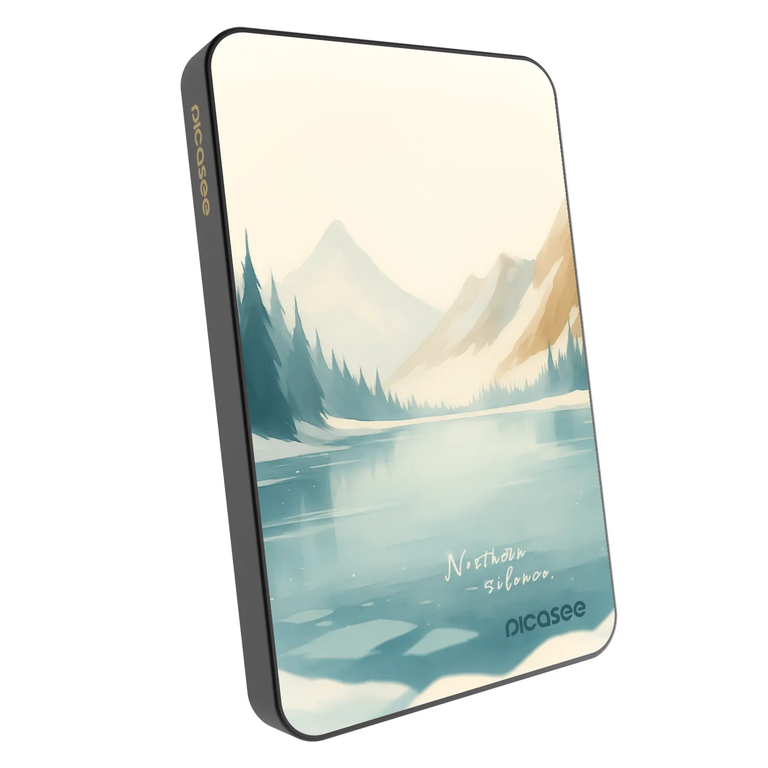 Picasee Powerbank z MagSafe 5 000 mAh Szary - NOTHERN SILENCE