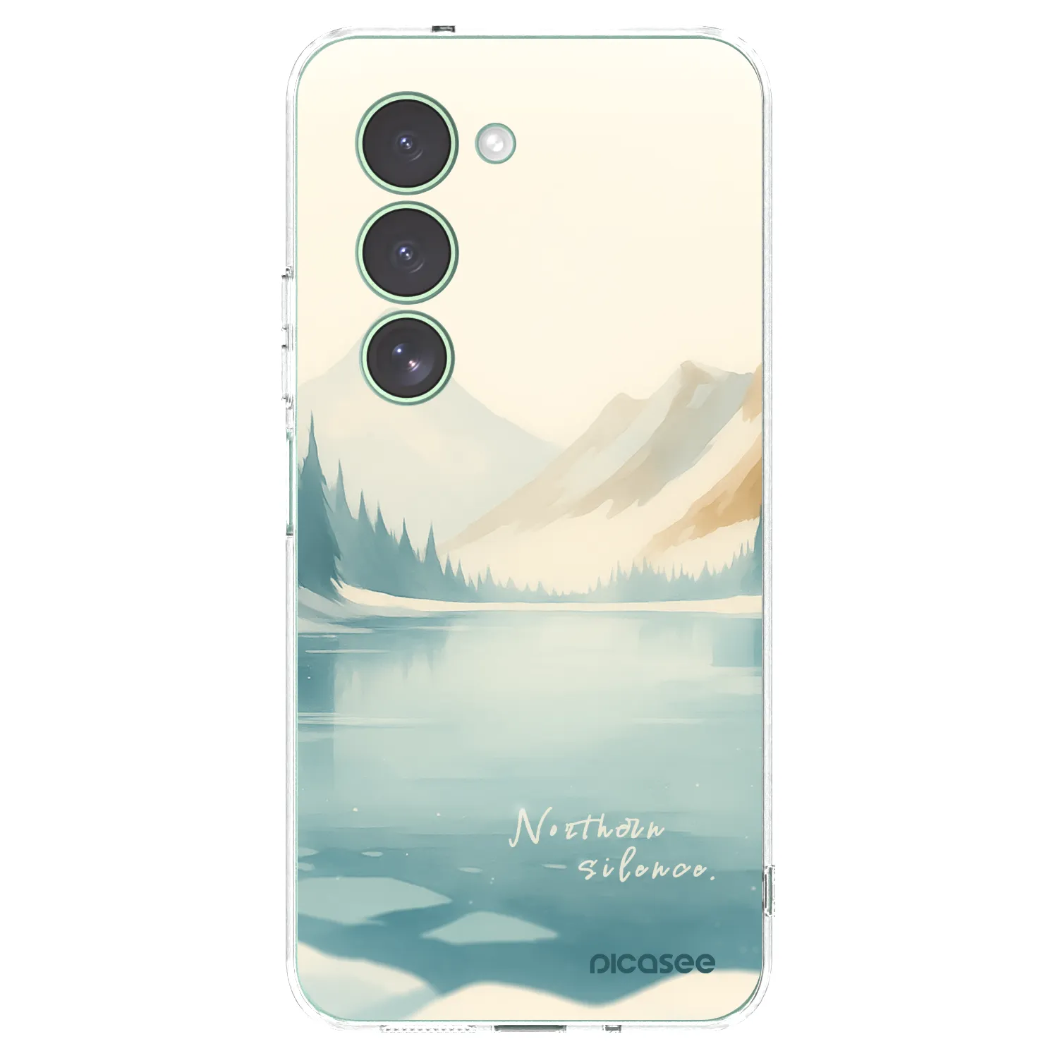 Picasee silikonowe przeźroczyste etui na Xiaomi Redmi 15 5G - NOTHERN SILENCE