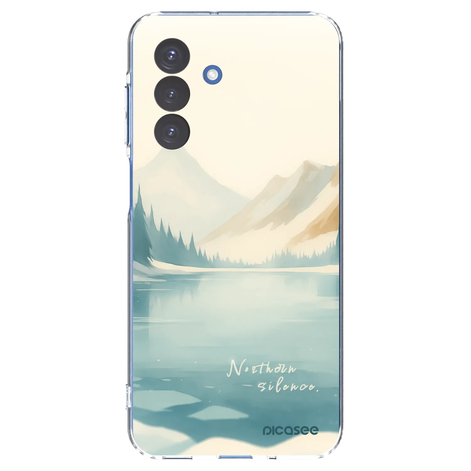 Picasee silikonowe przeźroczyste etui na Samsung Galaxy A17 5G - NOTHERN SILENCE