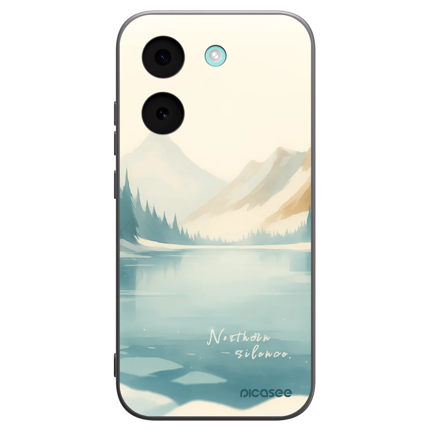 Picasee silikonowe czarne etui na Xiaomi Poco X8 Pro - NOTHERN SILENCE