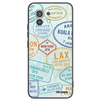 Picasee silikonowe czarne etui na Xiaomi Mi 11 - PASSPORT EDITION