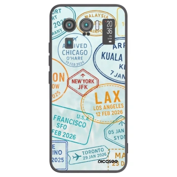 Picasee silikonowe czarne etui na Xiaomi Mi 11 Ultra - PASSPORT EDITION