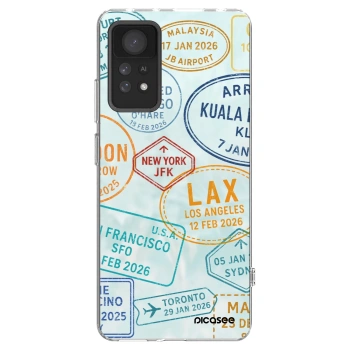 Picasee silikonowe przeźroczyste etui na Xiaomi Redmi Note 11 Pro 5G - PASSPORT EDITION