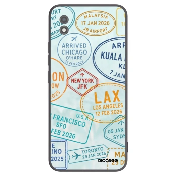 Picasee silikonowe czarne etui na Realme C11 (2021) - PASSPORT EDITION