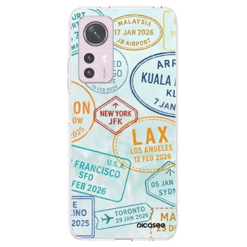 Picasee silikonowe przeźroczyste etui na Xiaomi 12 - PASSPORT EDITION