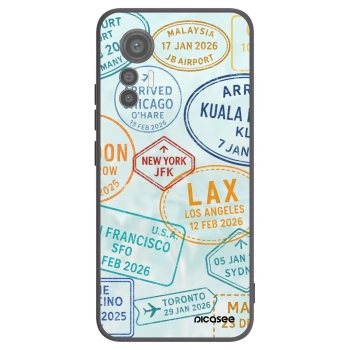 Picasee silikonowe czarne etui na Xiaomi 12 Lite - PASSPORT EDITION