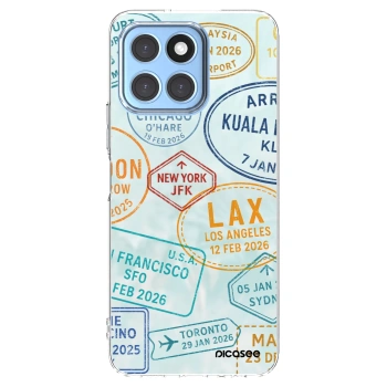 Picasee silikonowe przeźroczyste etui na Honor X6 - PASSPORT EDITION