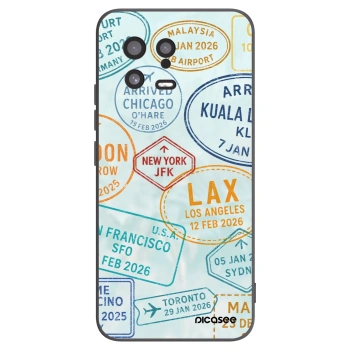 Picasee silikonowe czarne etui na Xiaomi 13 - PASSPORT EDITION
