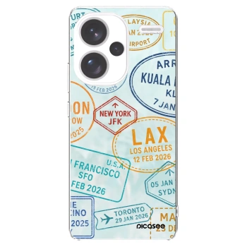 Picasee silikonowe przeźroczyste etui na Xiaomi Redmi Note 13 Pro+ 5G - PASSPORT EDITION