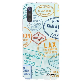 Picasee silikonowe przeźroczyste etui na Xiaomi Mi 9 - PASSPORT EDITION
